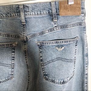 Vintage Armani lightwash jeans